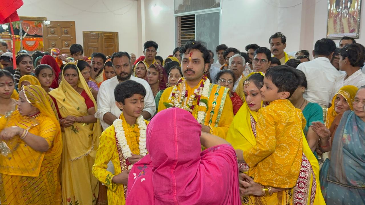 Kannod News: Pran Pratishtha of Shri Nath Ji was done in Bagankheda